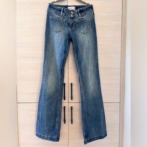 Abercrombie Kids Low rise bootcut jeans